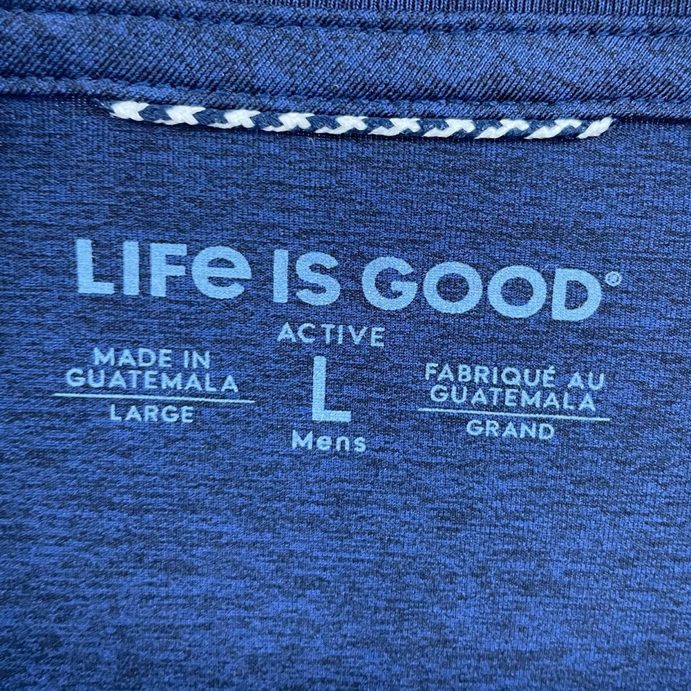 Life is Good Active Long Sleeve Positive Energy Shirt Mens L - Picture 6 of 7